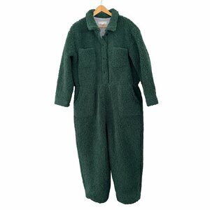 Basin & Range Hunter Green Sherpa Jumpsuit One-Piece XL